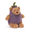 Jellycat Cozy Plush Bartholomew Bear Eggplant