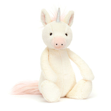 Jellycat Cozy Plush Bashful Unicorn