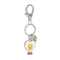 Jellycat Cozy Plush Amuseables Heart Boiled Egg Keyring