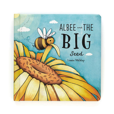 Jellycat Picture Book Albee And The Big Seed Book