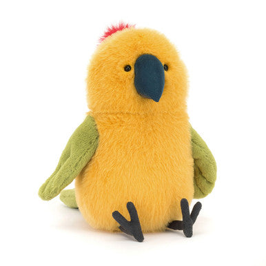 Jellycat Cozy Plush Budgeby Parrot