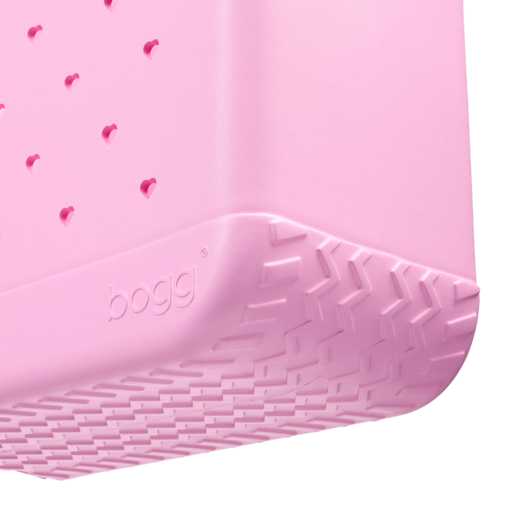 Original Bogg Bag - Cut Out Heart Pink Taffy