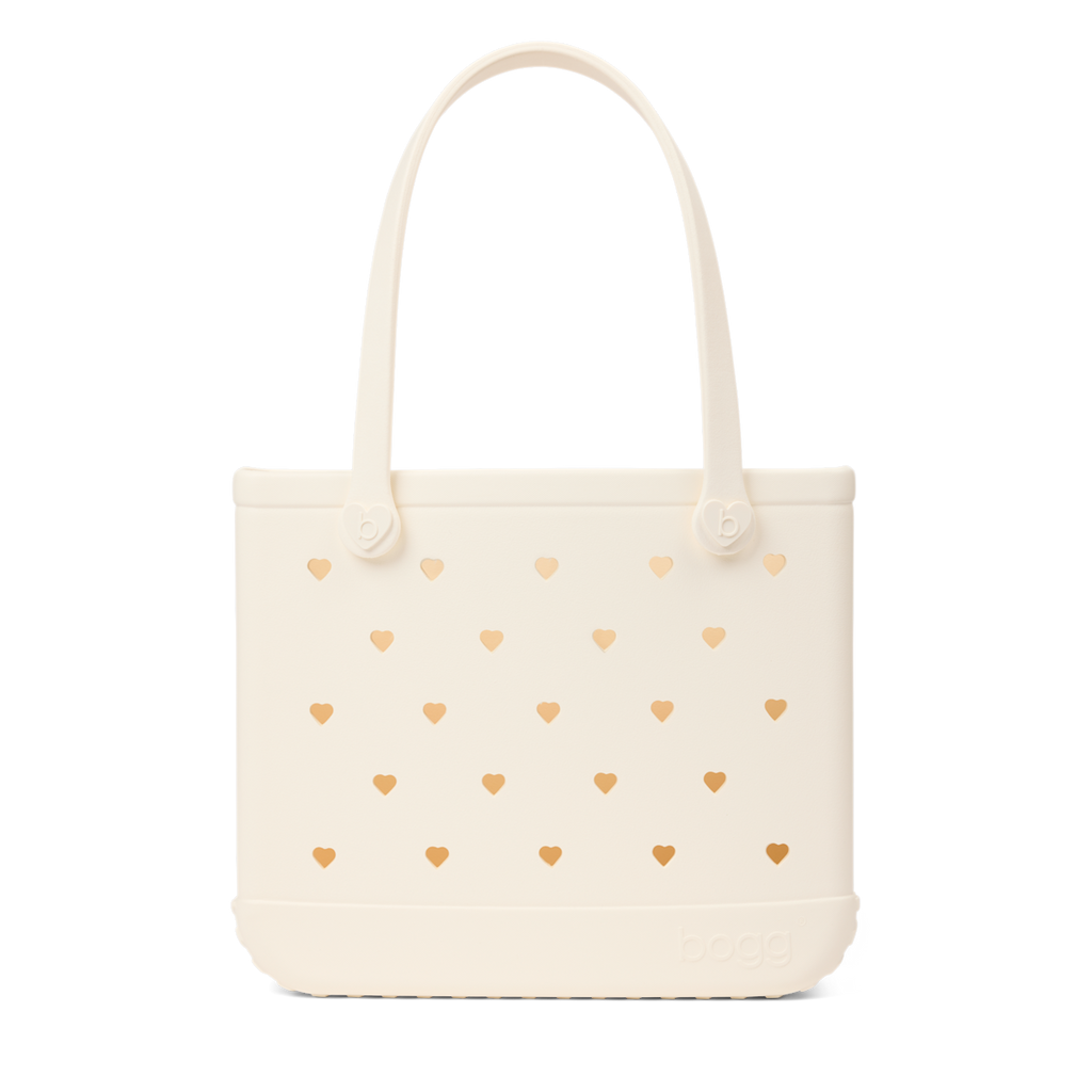 Baby Bogg Bag - Cut Out Heart Coconut