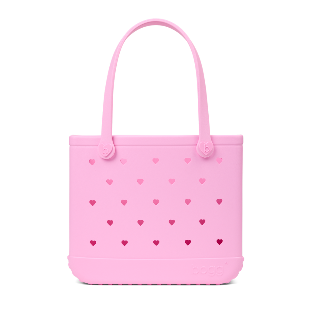 Baby Bogg Bag - Cut Out Heart Pink Taffy
