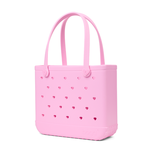 Baby Bogg Bag - Cut Out Heart Pink Taffy
