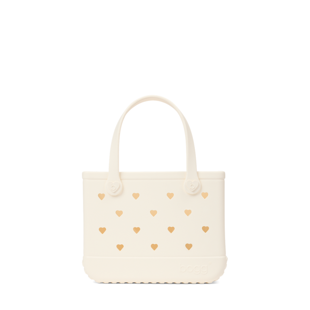 Bitty Bogg Bag - Cut Out Heart Coconut