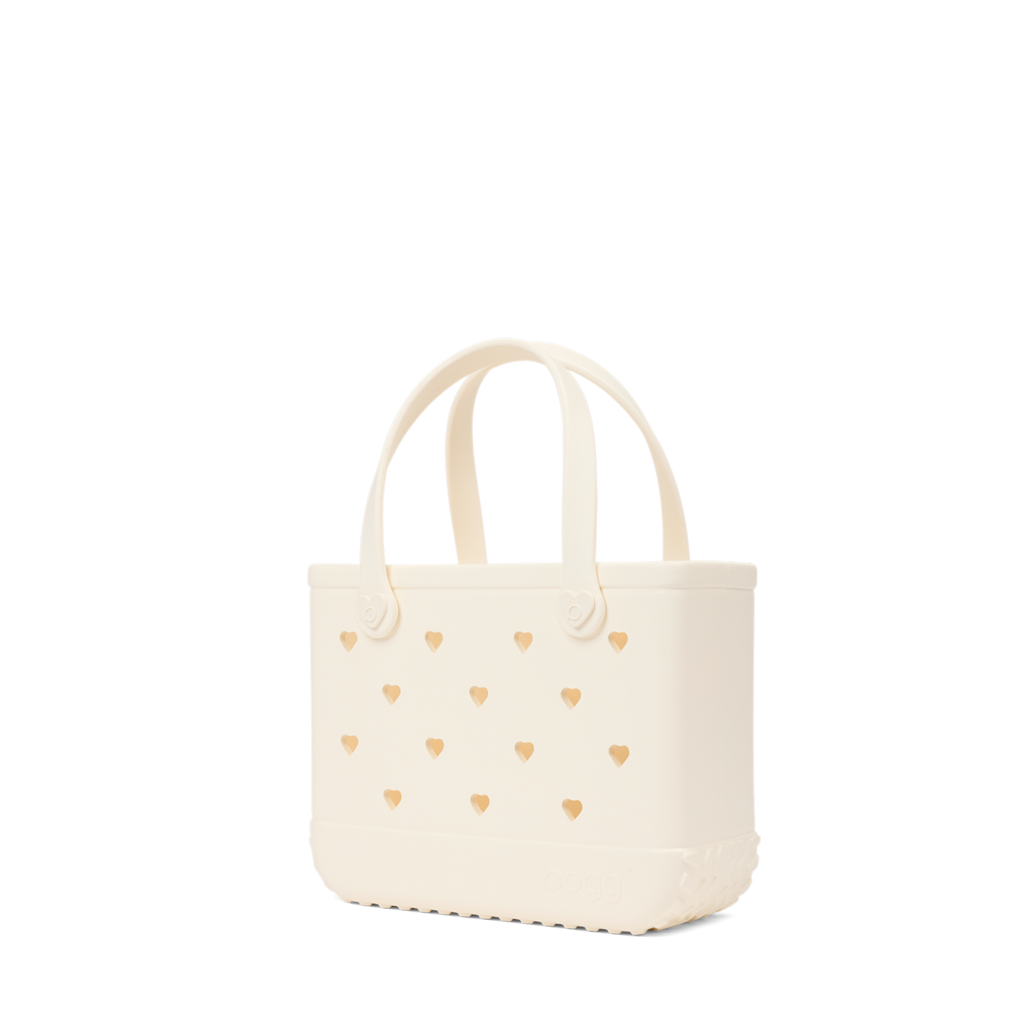 Bitty Bogg Bag - Cut Out Heart Coconut