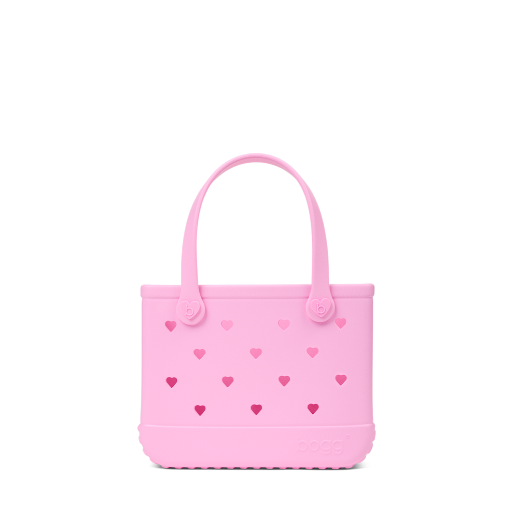 Bitty Bogg Bag - Cut Out Heart Pink Taffy