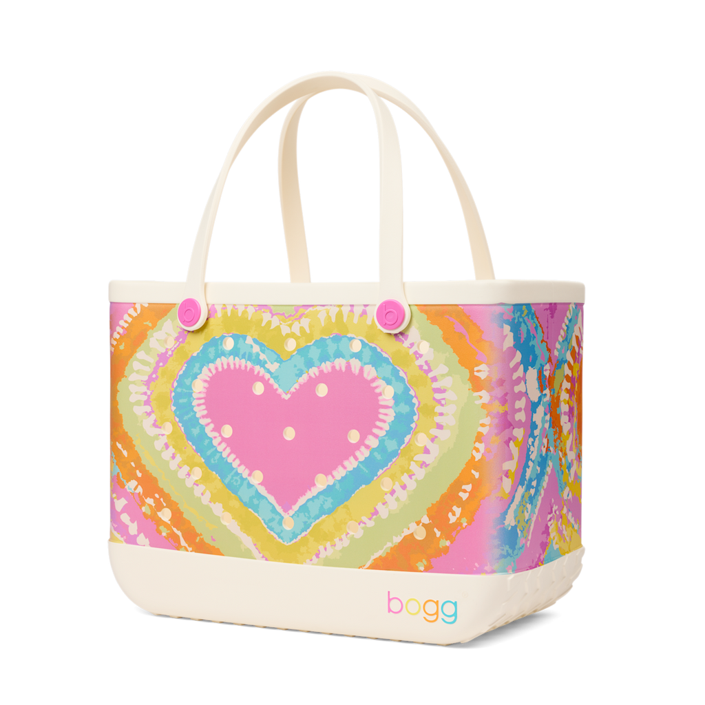 Original Bogg Bag - Dye-licious Heart Pink Taffy