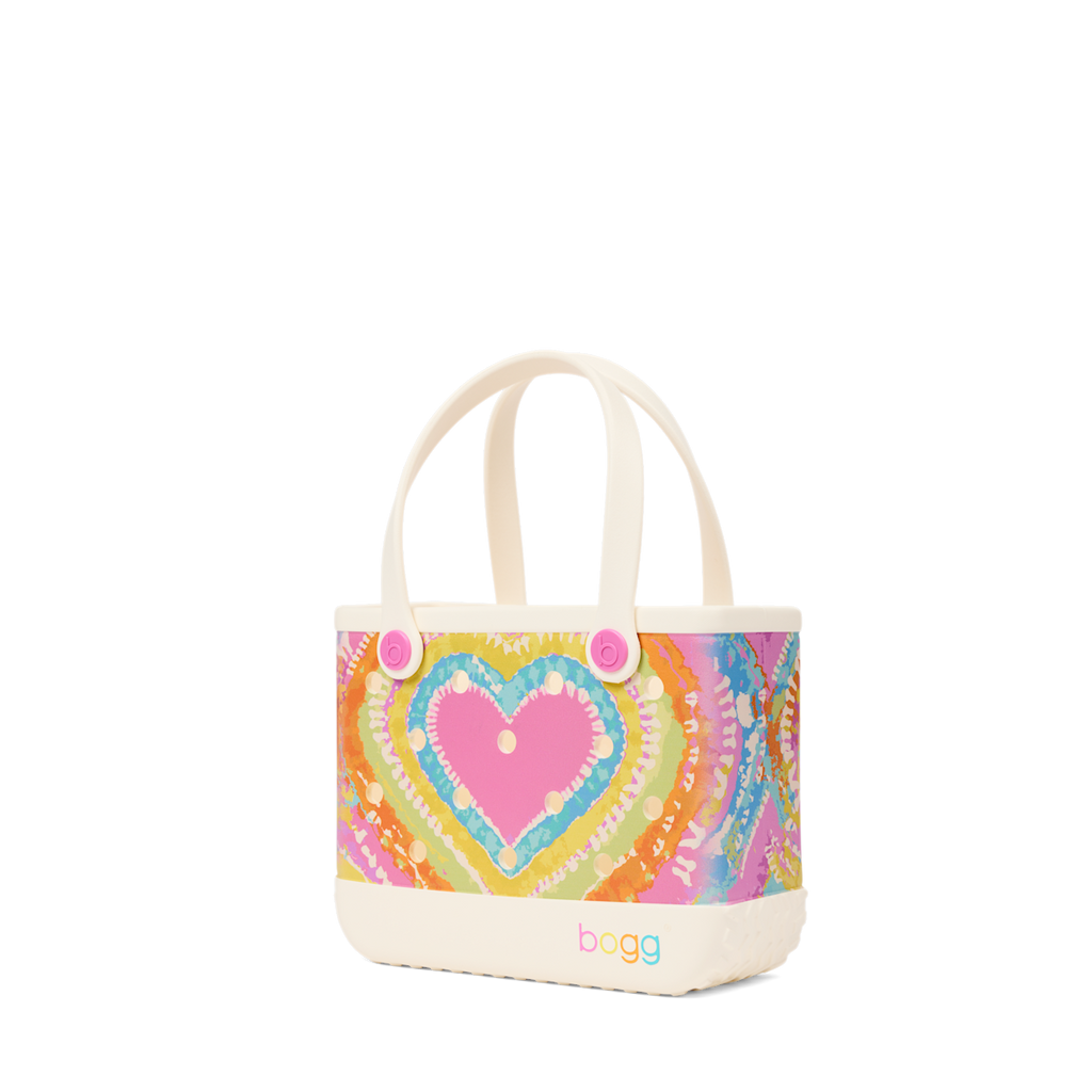 Bitty Bogg Bag - Dye-licious Heart Pink Taffy