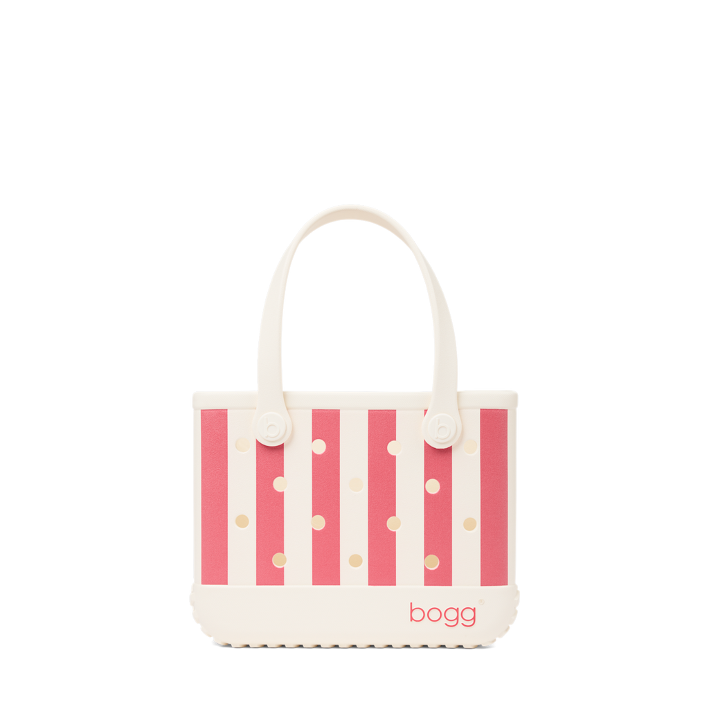 Bitty Bogg Bag - Capri Coral Stripe