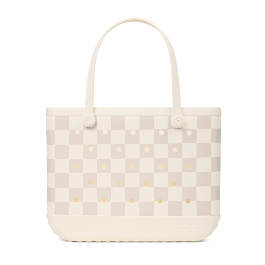 Original Bogg Bag - Checkered Coconut/Mushroom
