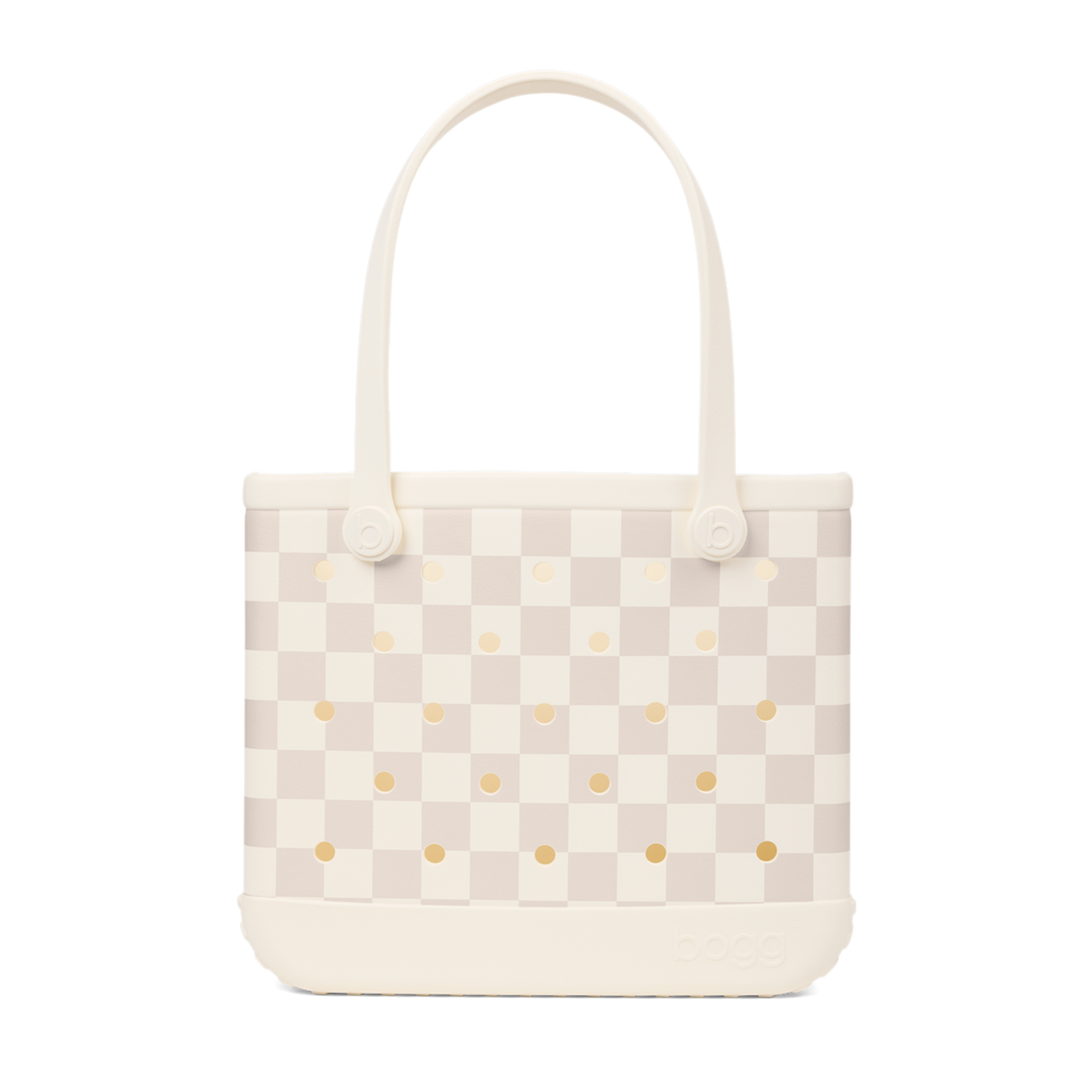 Baby Bogg Bag - Checkered Coconut/Mushroom
