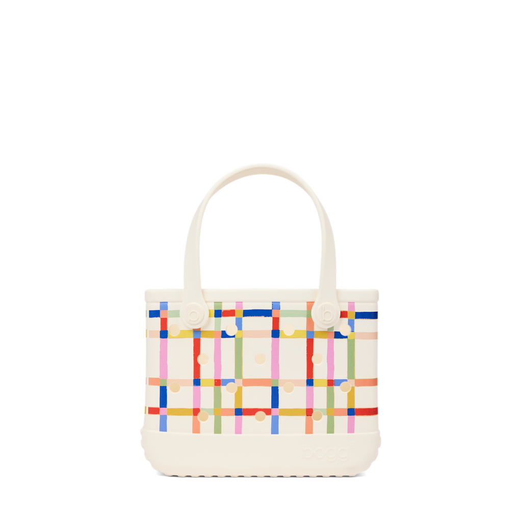 Bitty Bogg Bag -  Red, White and Plaid