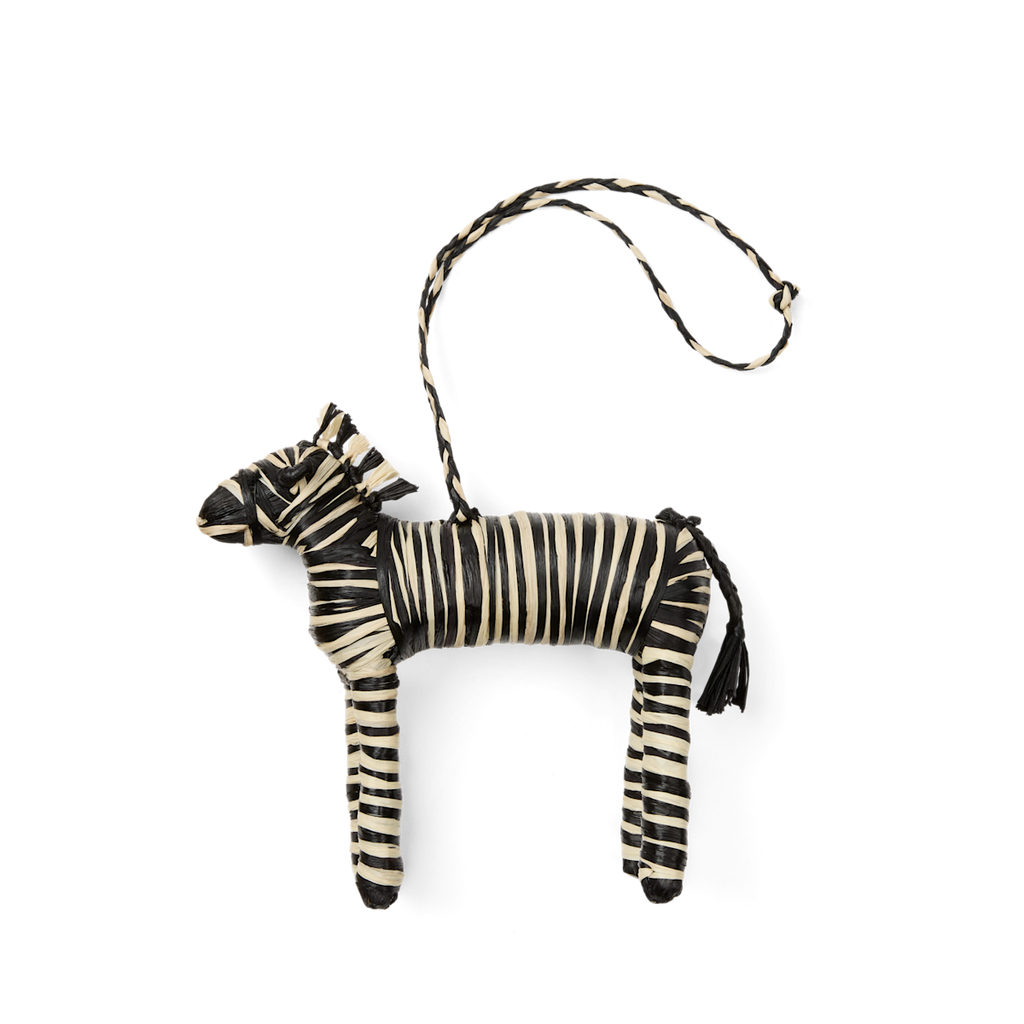 Bogg'd & Charmed  - Raffia Zebra