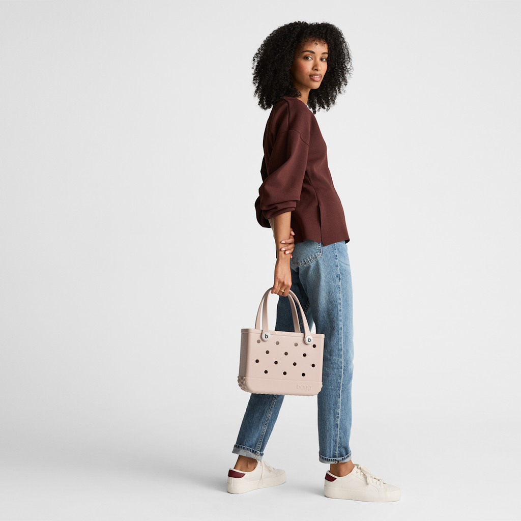 Bitty Bogg Bag - Capri Coral Stripe